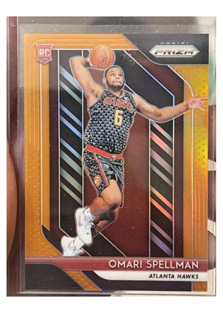2018-19 Panini Prizm Base Set Omari Spellman #88 card