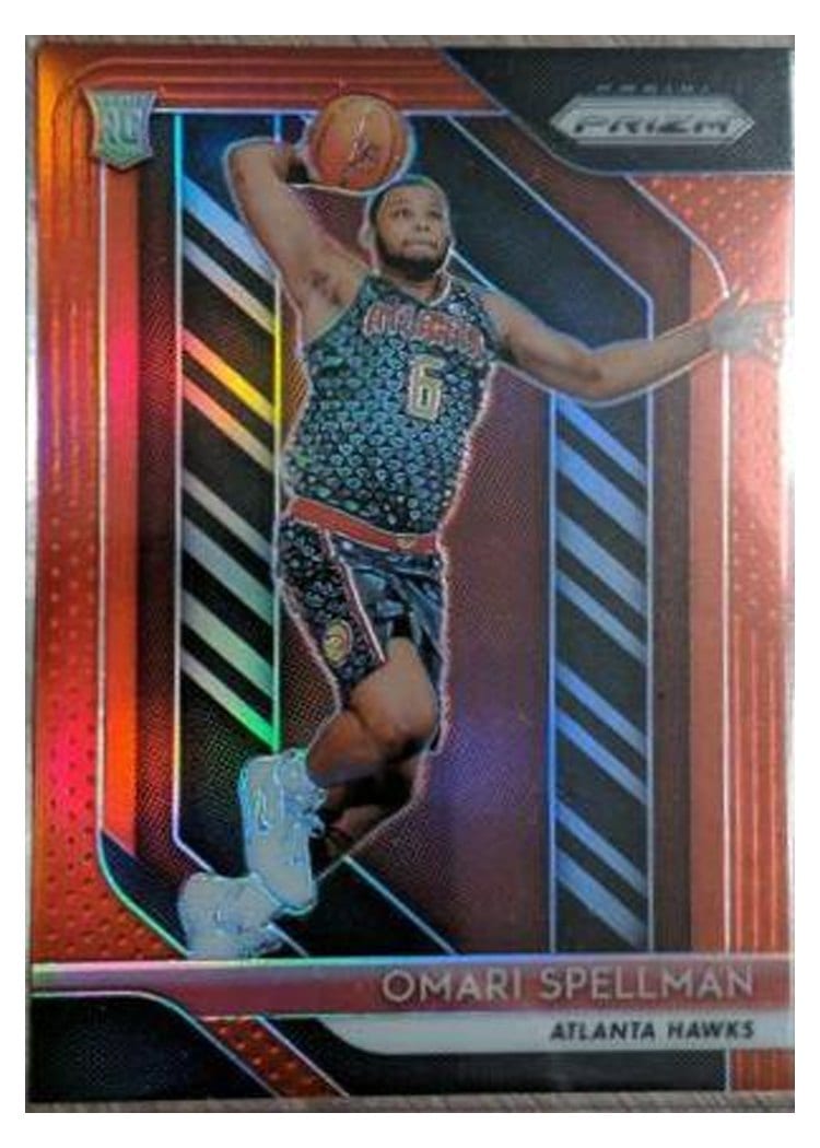 2018-19 Panini Prizm Base Set Omari Spellman #88 card