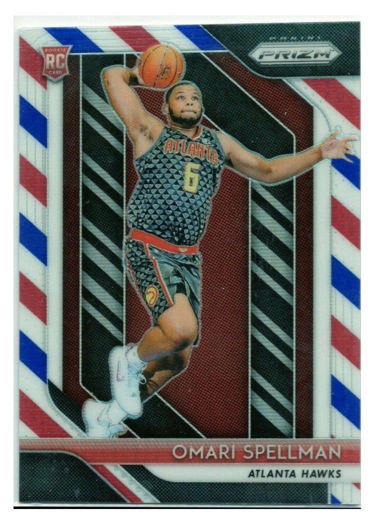 2018-19 Panini Prizm Base Set Omari Spellman #88 card