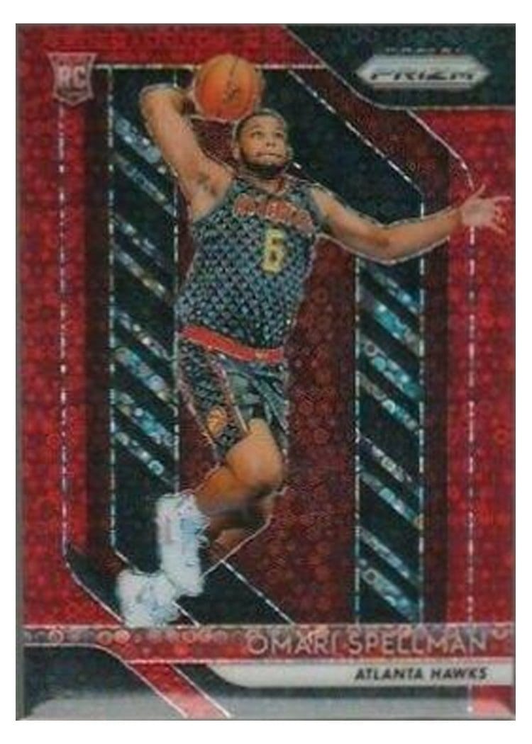 2018-19 Panini Prizm Base Set Omari Spellman #88 card