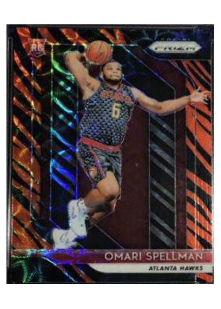 2018-19 Panini Prizm Base Set Omari Spellman #88 card