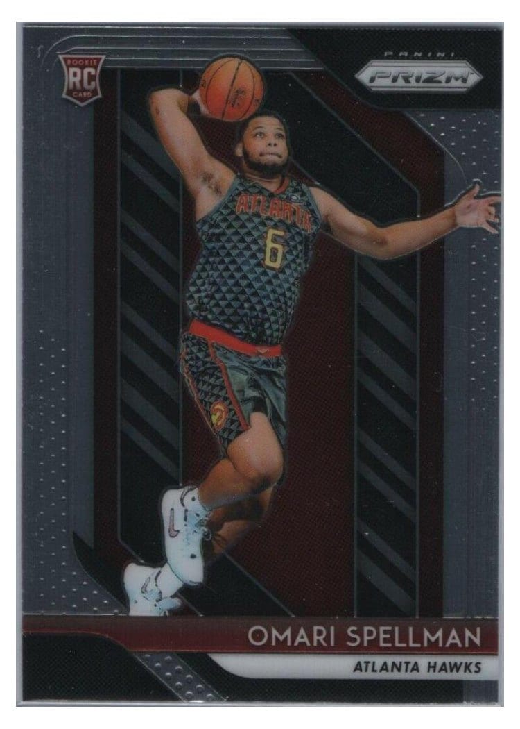 2018-19 Panini Prizm Base Set Omari Spellman #88 card