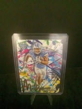 2024 Bowman University Best Bowman Masterpieces Set Omarion Hampton #BM-4 card
