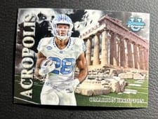 2024 Bowman University Chrome Acropolis Set Omarion Hampton #A-7 card