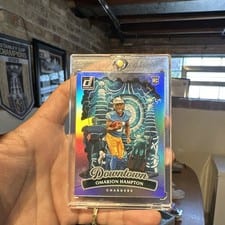 2025 Donruss Optic Downtown Omarion Hampton #16 card