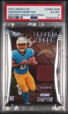 2025 Panini Absolute Ground Hoggs Materials Omarion Hampton #GHM-OHN card