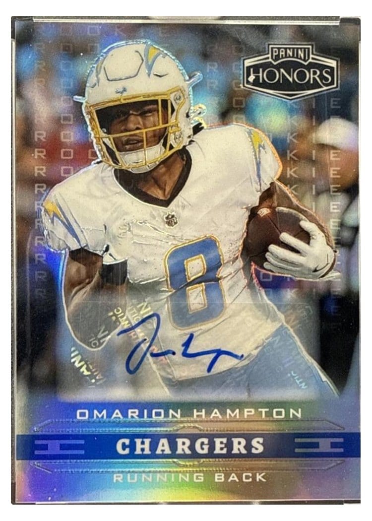2025 Panini Honors 2002 Honors Rookies Omarion Hampton #6 card