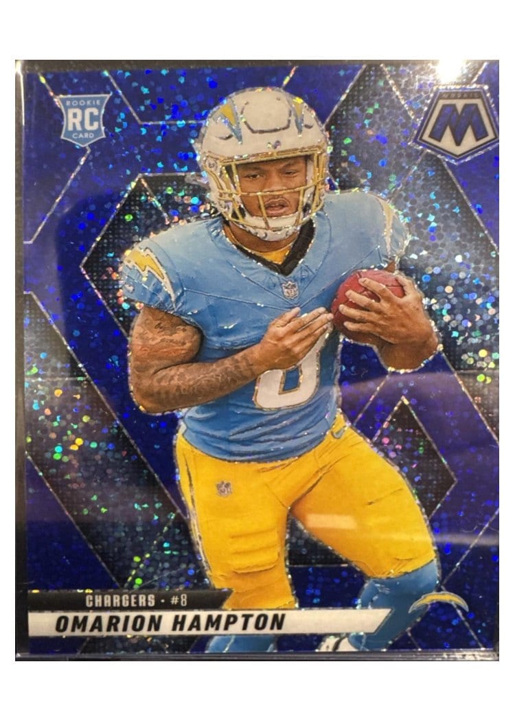 2025 Panini Mosaic Base Set Omarion Hampton #335 card