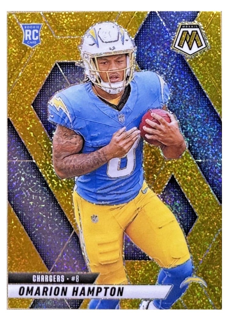 2025 Panini Mosaic Base Set Omarion Hampton #335 card