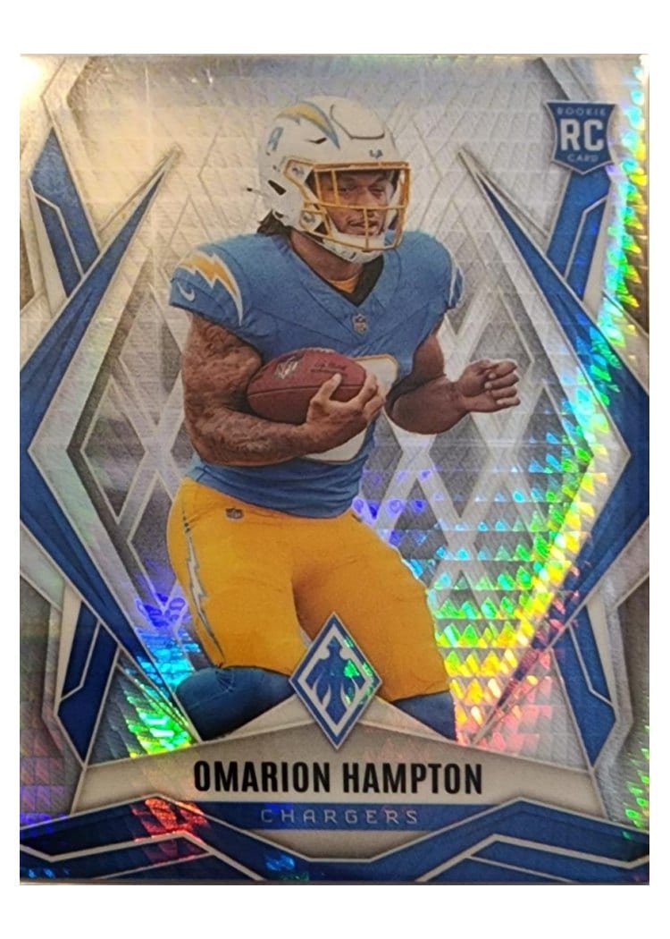 2025 Panini Phoenix Base Set Omarion Hampton #192 card