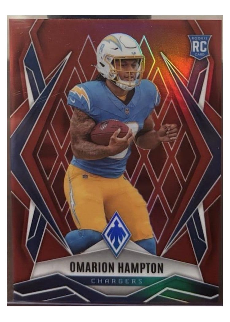 2025 Panini Phoenix Base Set Omarion Hampton #192 card