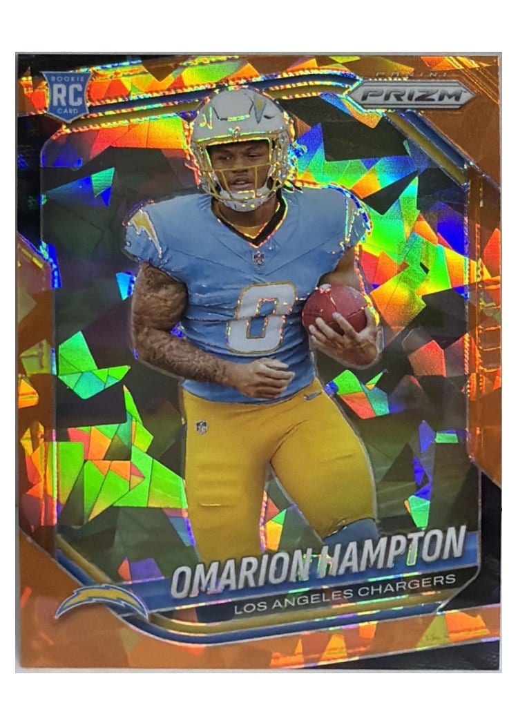 2025 Panini Prizm Base Set Omarion Hampton #355 card