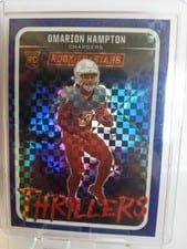 2025 Panini Rookies & Stars Thrillers Omarion Hampton #17