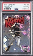 2022 Panini Absolute Kaboom Oneil Cruz #K-OC card