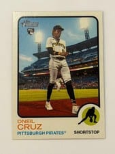 2022 Topps Heritage Oneil Cruz #157 card