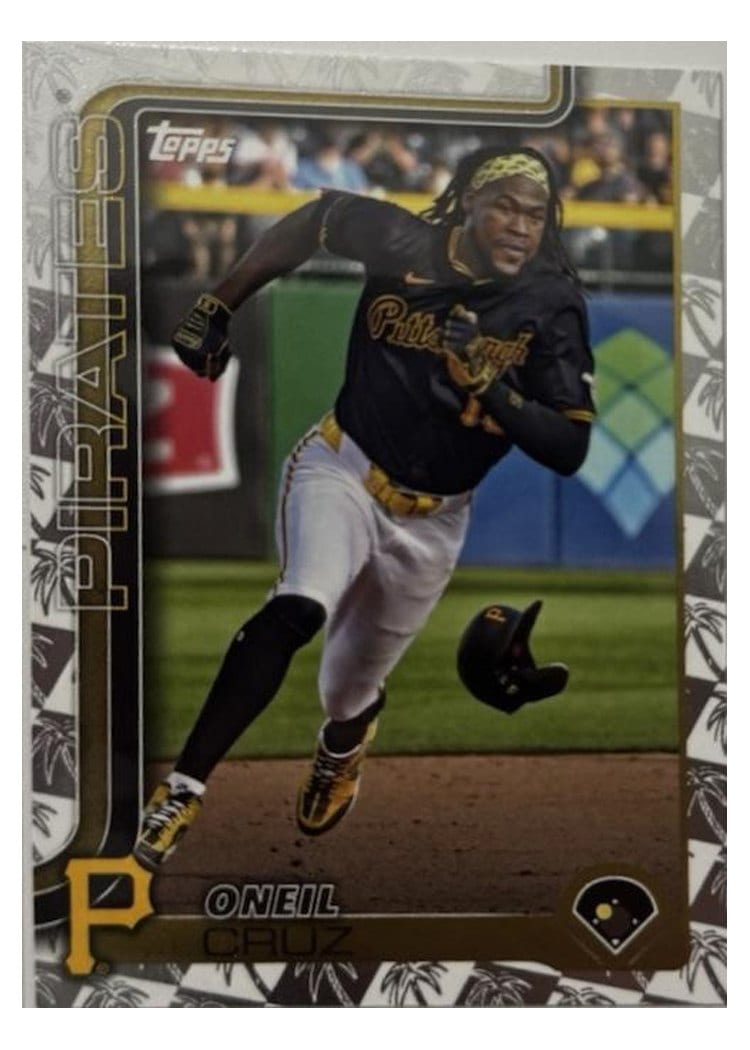 2025 Topps Base Set Oneil Cruz Spring Training #284 card