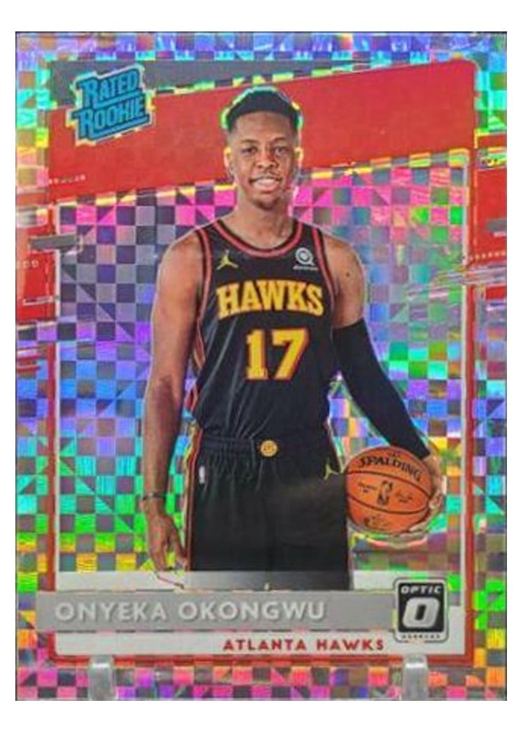 2020-21 Donruss Optic Base Set Onyeka Okongwu #156 card