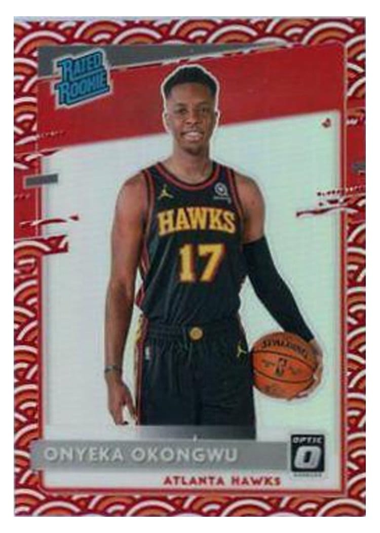 2020-21 Donruss Optic Base Set Onyeka Okongwu #156 card