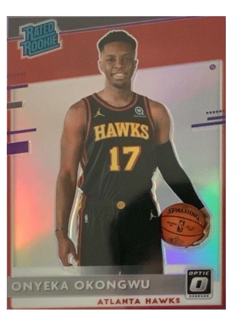 2020-21 Donruss Optic Base Set Onyeka Okongwu #156 card