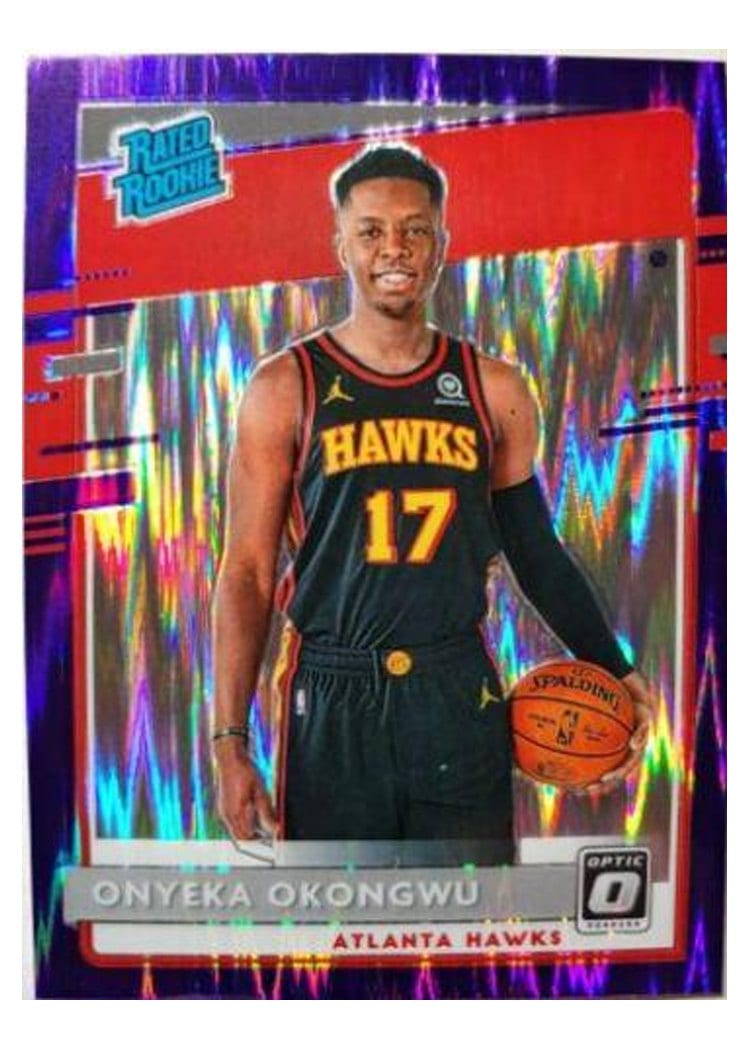 2020-21 Donruss Optic Base Set Onyeka Okongwu #156 card