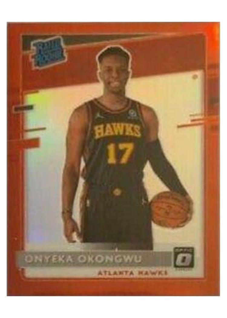 2020-21 Donruss Optic Base Set Onyeka Okongwu #156 card