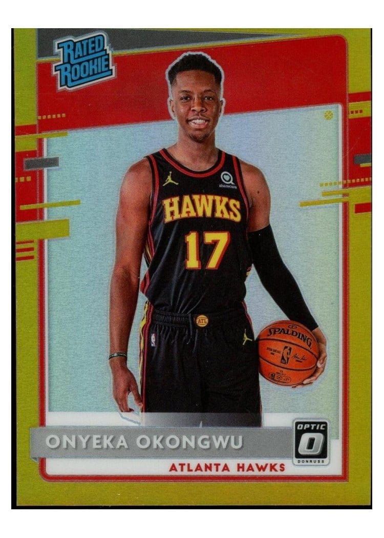2020-21 Donruss Optic Base Set Onyeka Okongwu #156 card