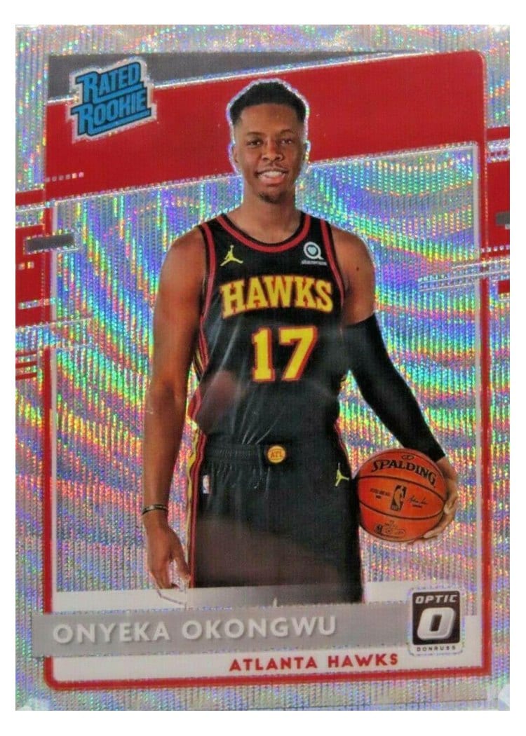 2020-21 Donruss Optic Base Set Onyeka Okongwu Fanatics #156 card
