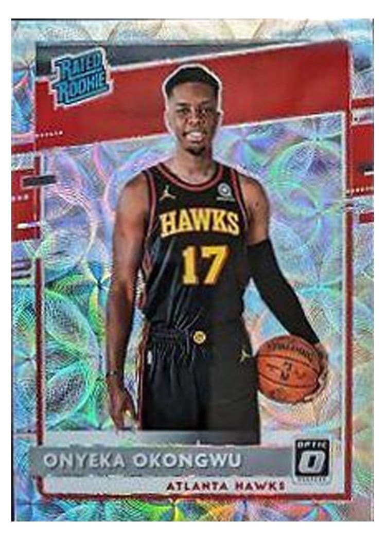 2020-21 Donruss Optic Base Set Onyeka Okongwu Premium Box Set #156 card