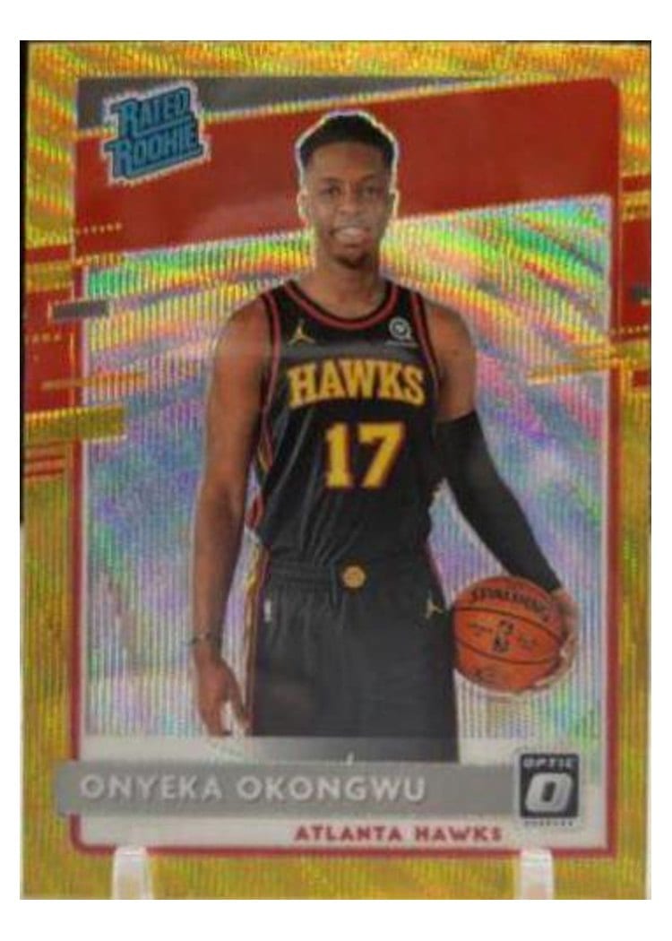 2020-21 Donruss Optic Base Set Onyeka Okongwu #156 card