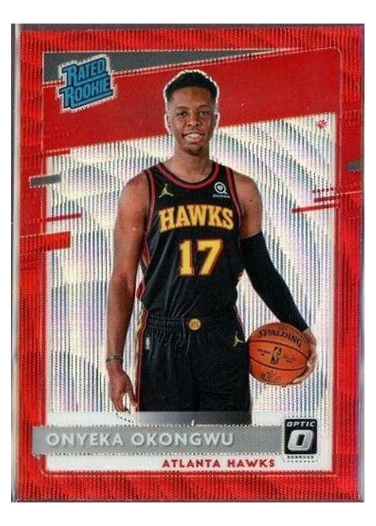 2020-21 Donruss Optic Base Set Onyeka Okongwu #156 card