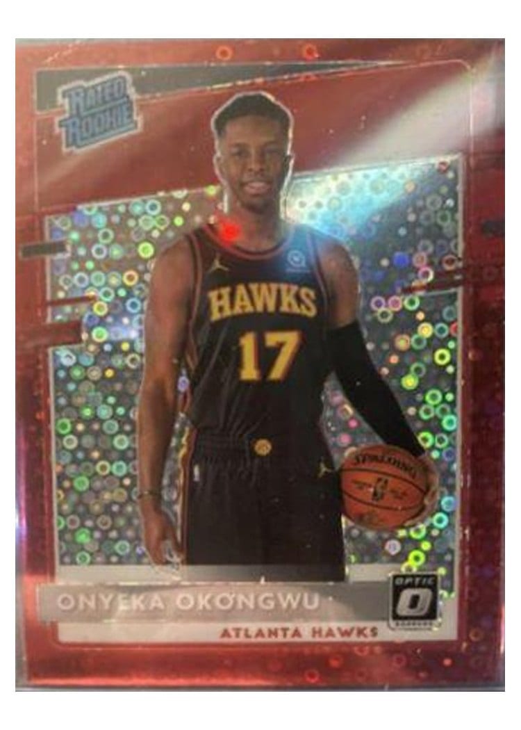 2020-21 Donruss Optic Base Set Onyeka Okongwu #156 card