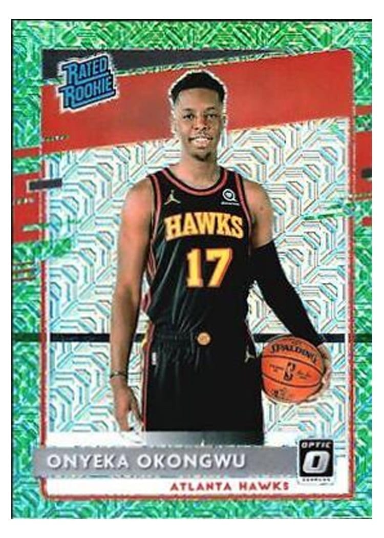 2020-21 Donruss Optic Base Set Onyeka Okongwu #156 card