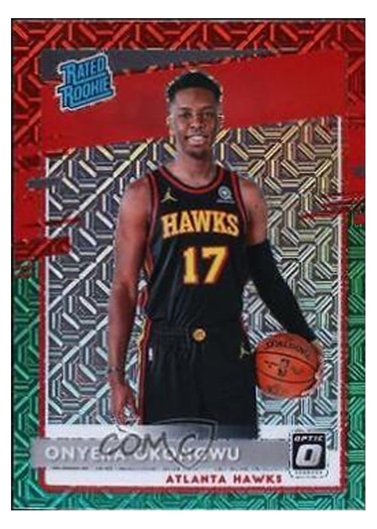 2020-21 Donruss Optic Base Set Onyeka Okongwu #156 card