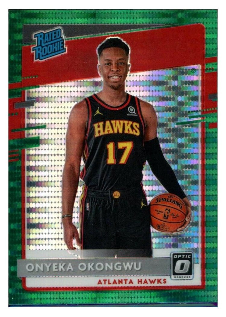 2020-21 Donruss Optic Base Set Onyeka Okongwu #156 card