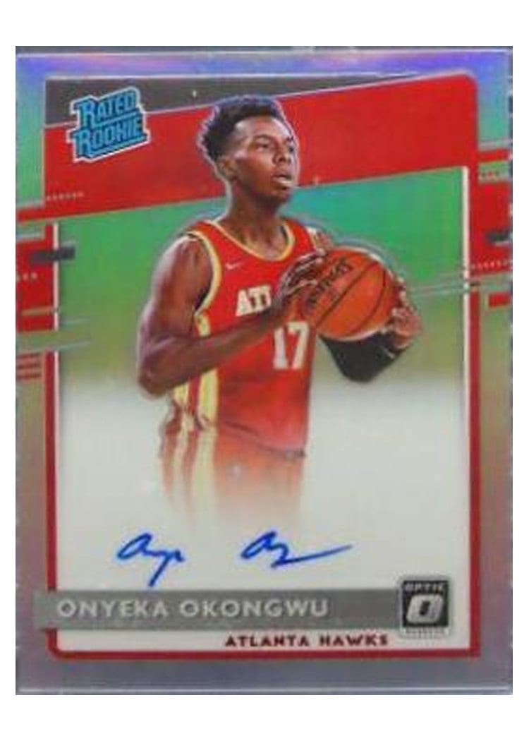 2020-21 Donruss Optic Base Set Onyeka Okongwu #156 card