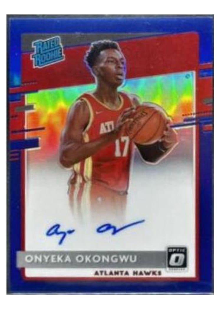 2020-21 Donruss Optic Base Set Onyeka Okongwu #156 card