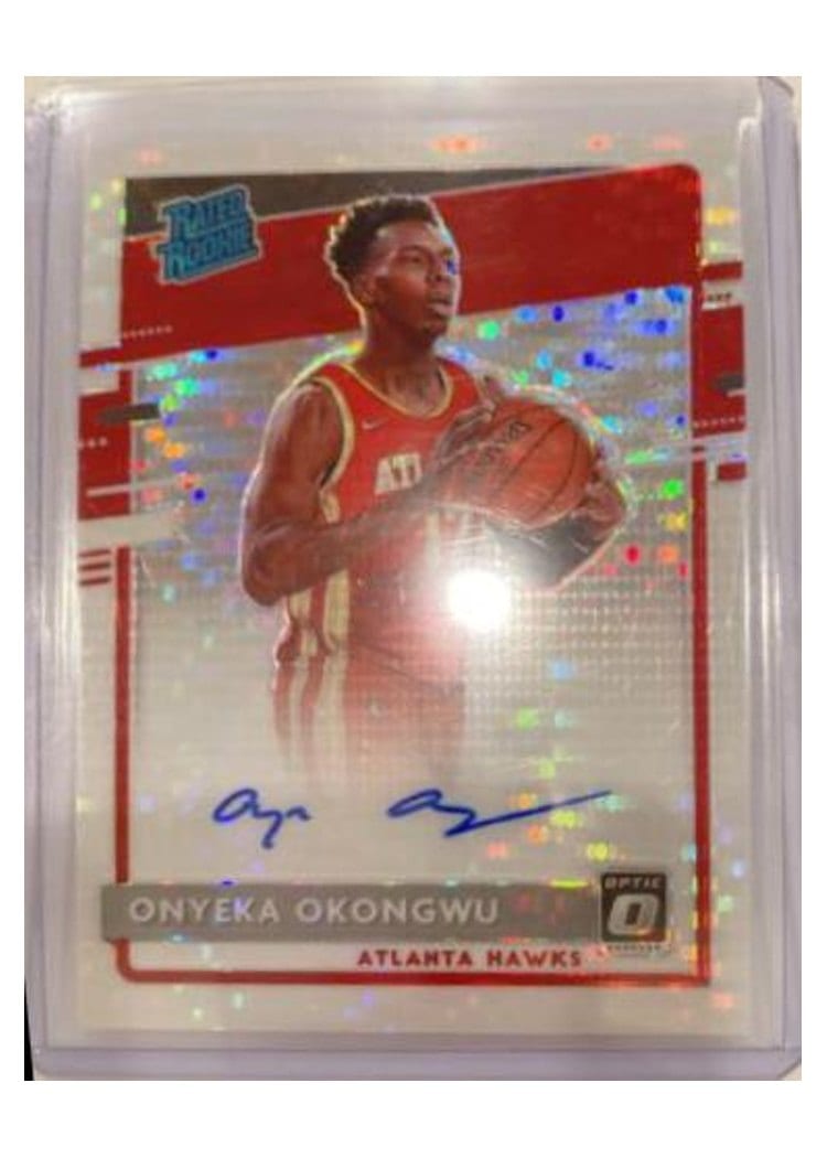 2020-21 Donruss Optic Base Set Onyeka Okongwu #156 card