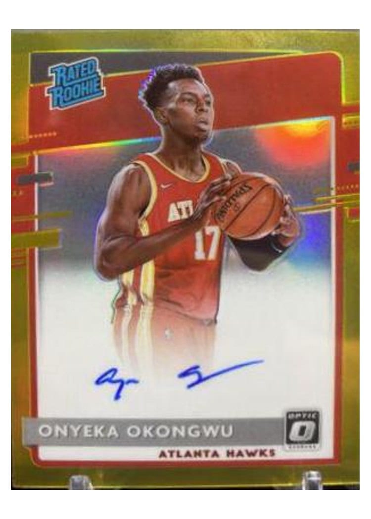 2020-21 Donruss Optic Base Set Onyeka Okongwu #156 card
