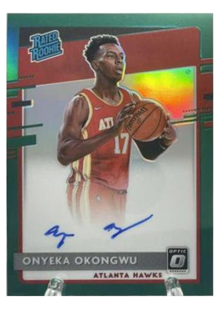 2020-21 Donruss Optic Base Set Onyeka Okongwu #156 card