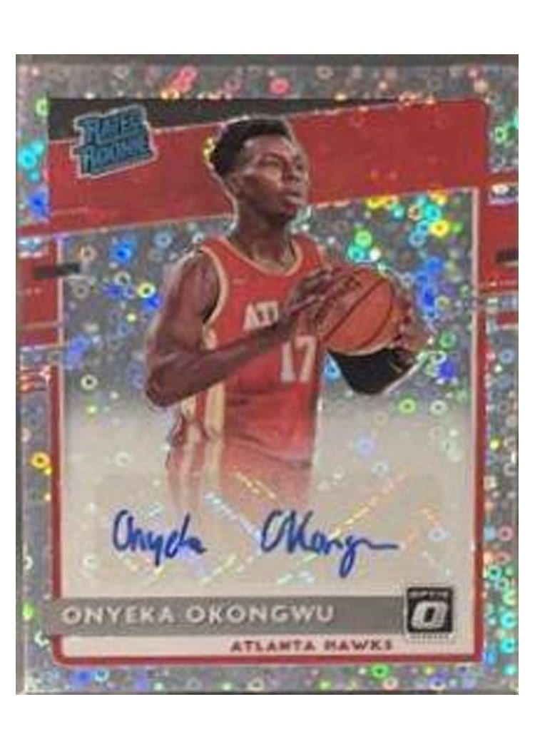 2020-21 Donruss Optic Base Set Onyeka Okongwu #156 card