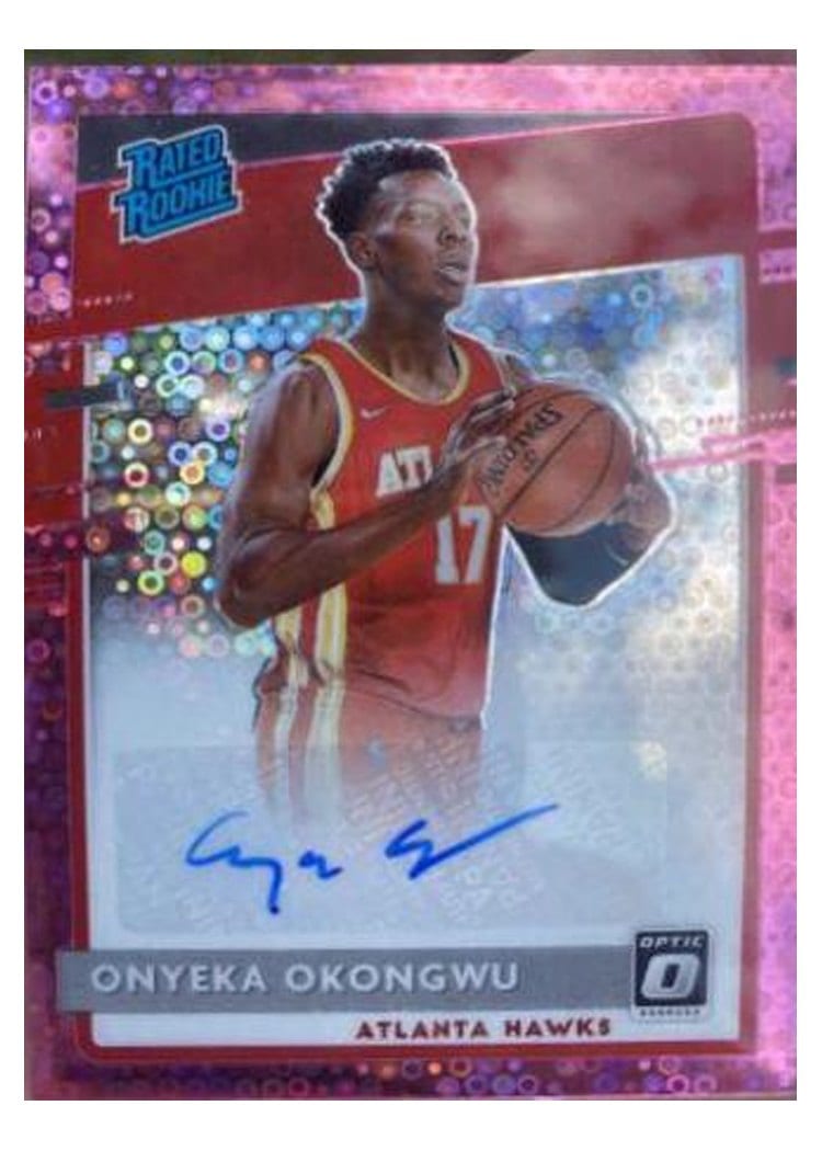 2020-21 Donruss Optic Base Set Onyeka Okongwu #156 card