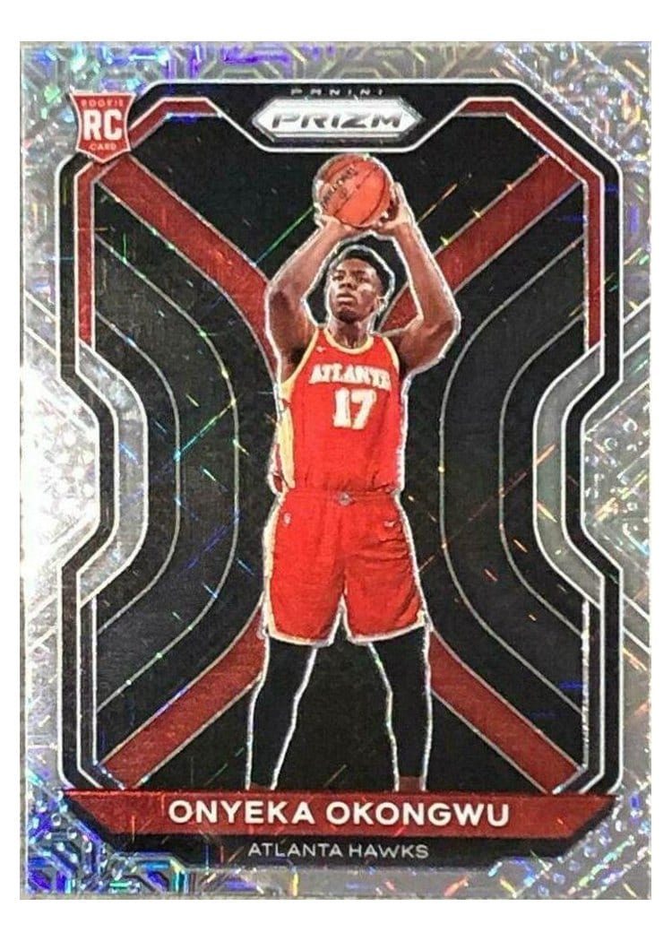 2020-21 Panini Prizm Base Set Onyeka Okongwu #260 card