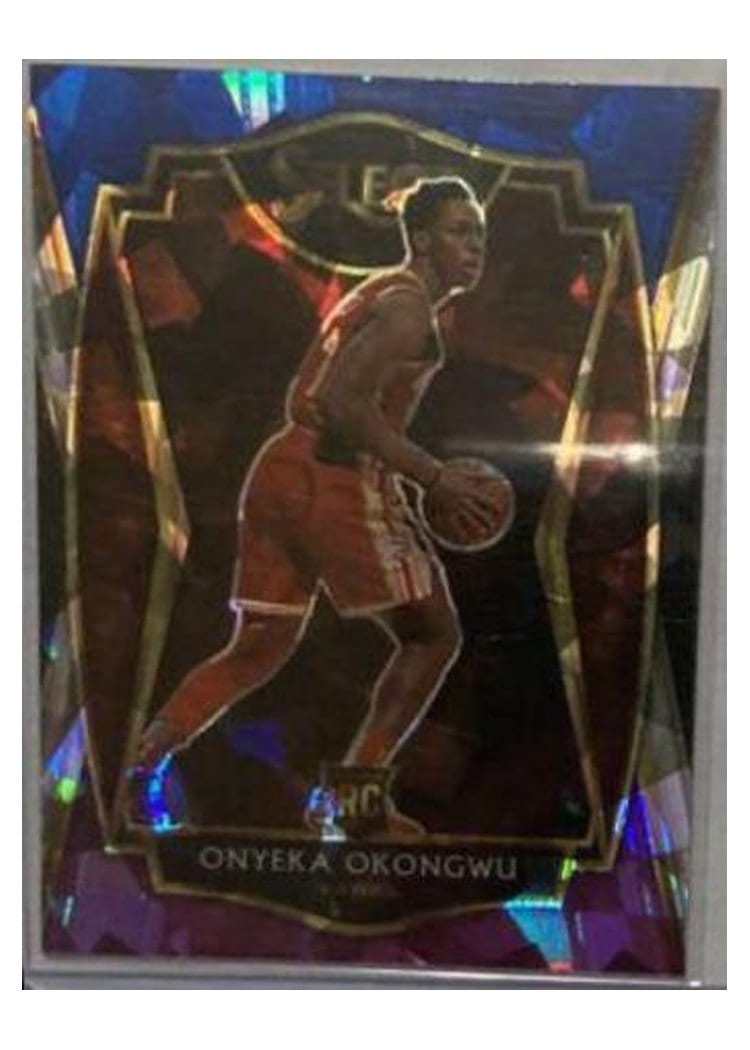 2020-21 Panini Select Base Set Onyeka Okongwu #186 card