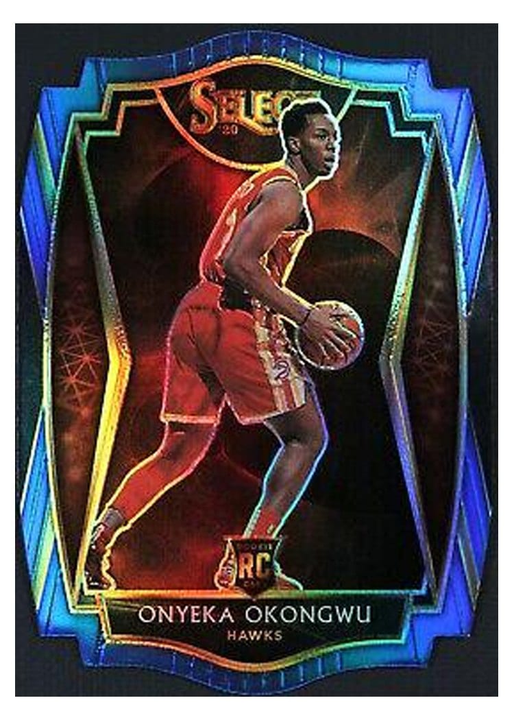 2020-21 Panini Select Base Set Onyeka Okongwu #186 card