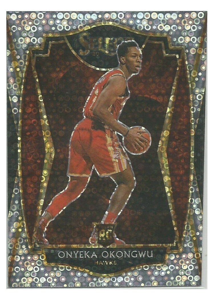 2020-21 Panini Select Base Set Onyeka Okongwu #186 card