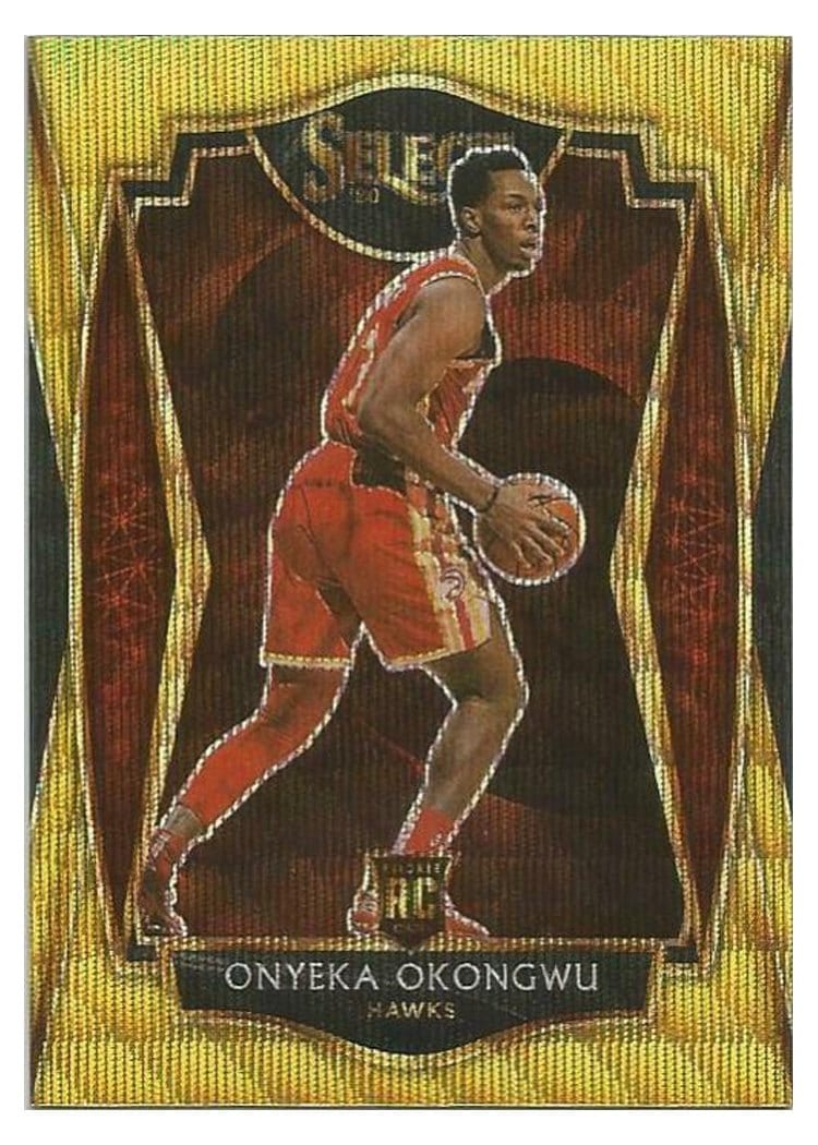 2020-21 Panini Select Base Set Onyeka Okongwu #186 card
