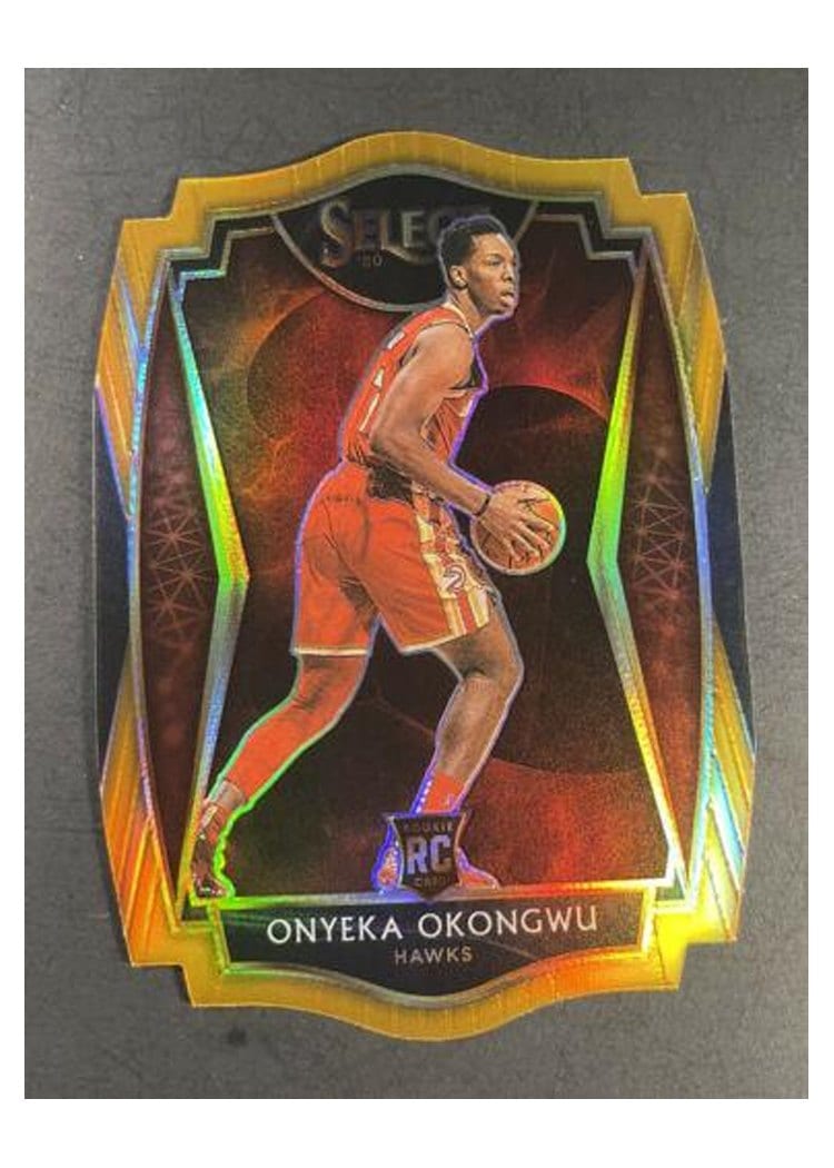 2020-21 Panini Select Base Set Onyeka Okongwu #186 card