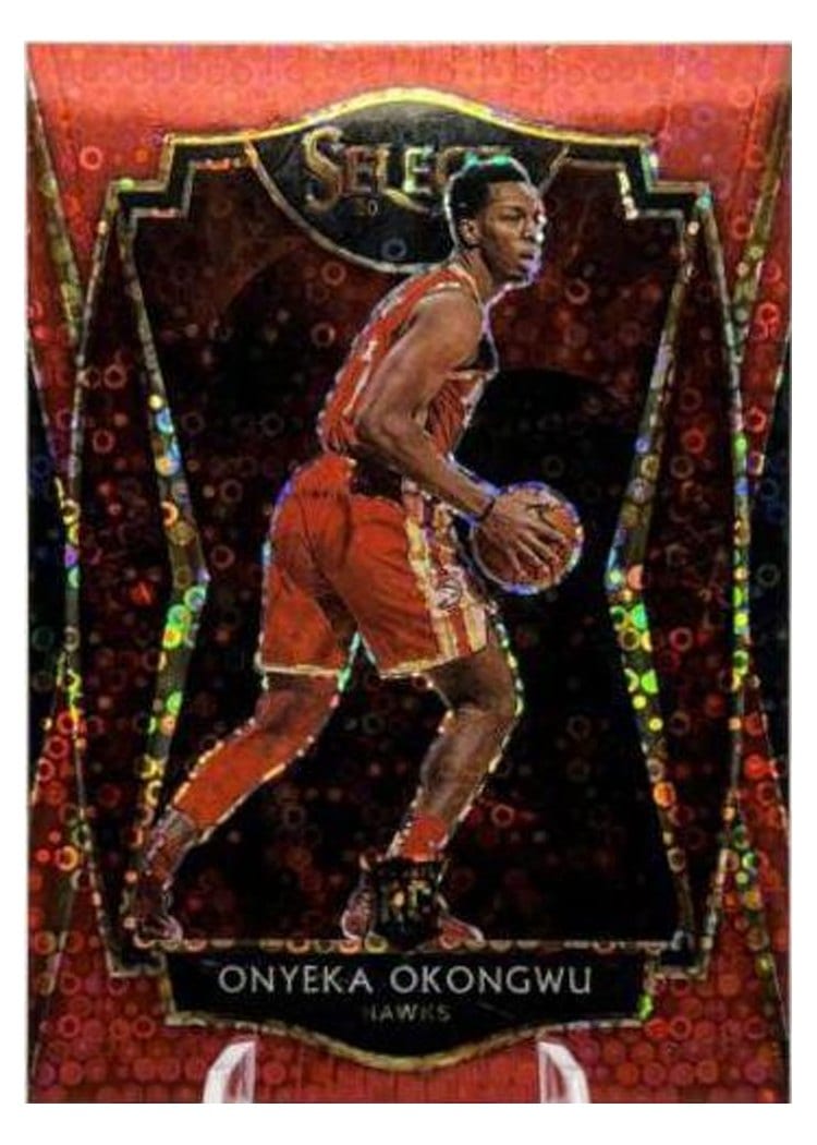 2020-21 Panini Select Base Set Onyeka Okongwu #186 card