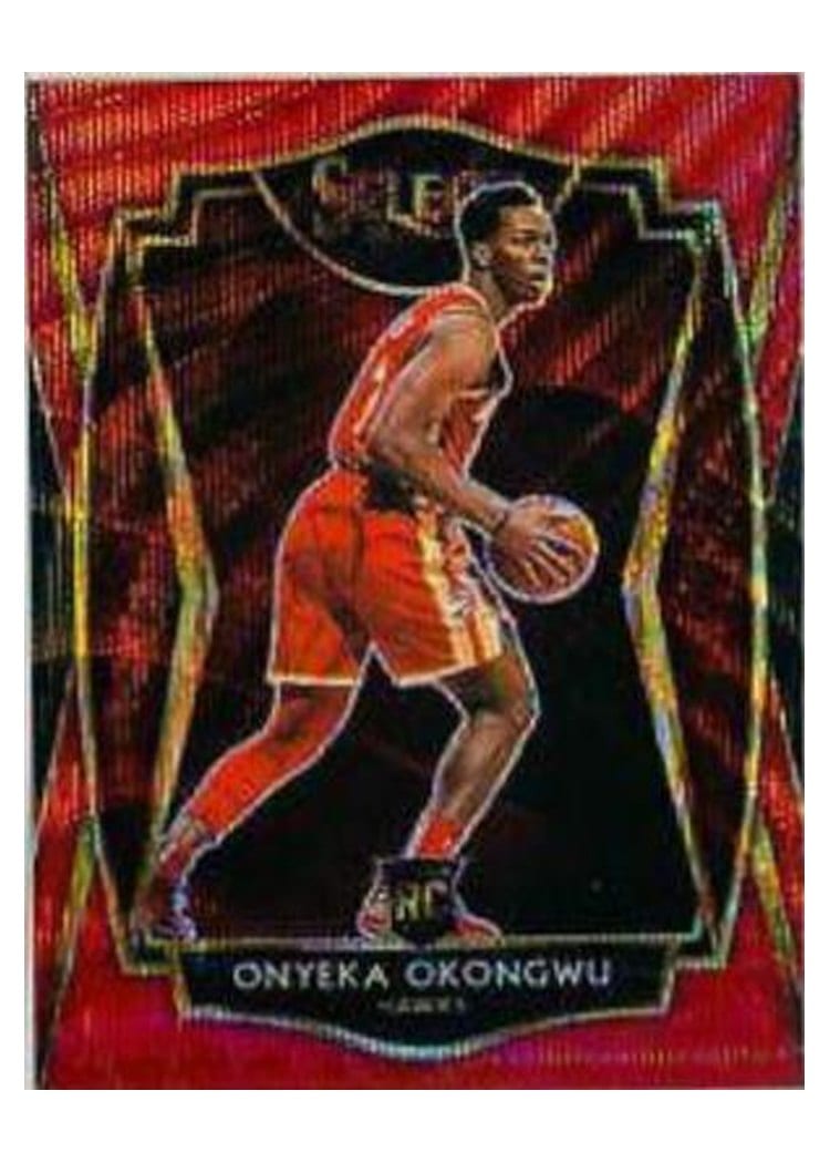 2020-21 Panini Select Base Set Onyeka Okongwu #186 card