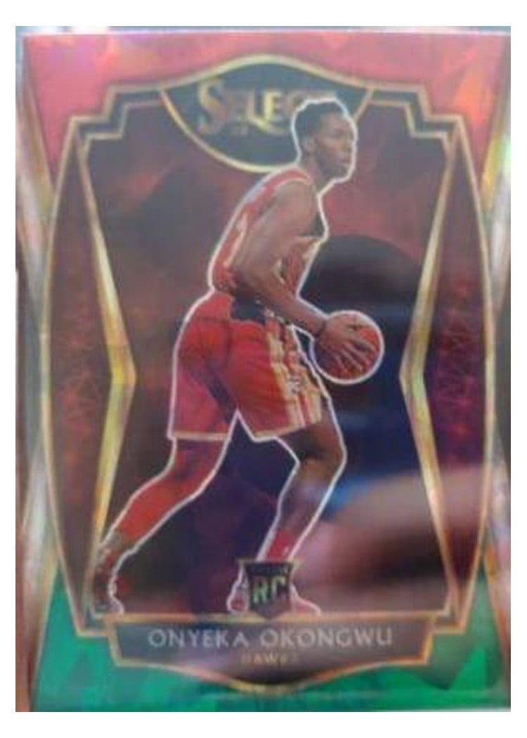 2020-21 Panini Select Base Set Onyeka Okongwu #186 card